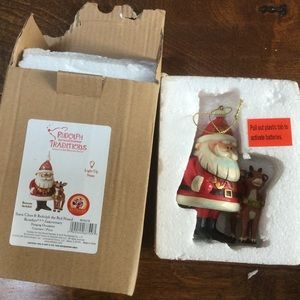 Santa and Rudolf are on their way